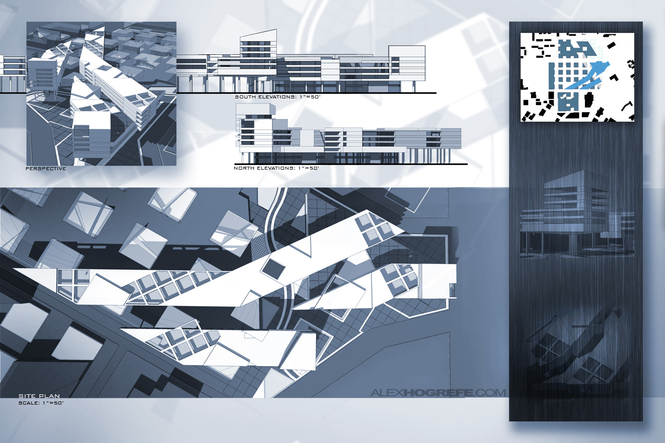 architectural presentation sheets