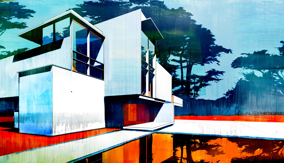 Abstract Architectural Rendering