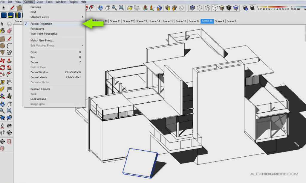 Plan Oblique Illustration Part 1 Visualizing Architecture