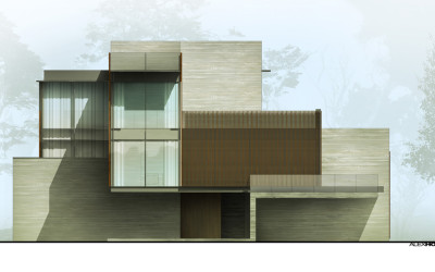 Exterior Elevation: Shadow Tweaking