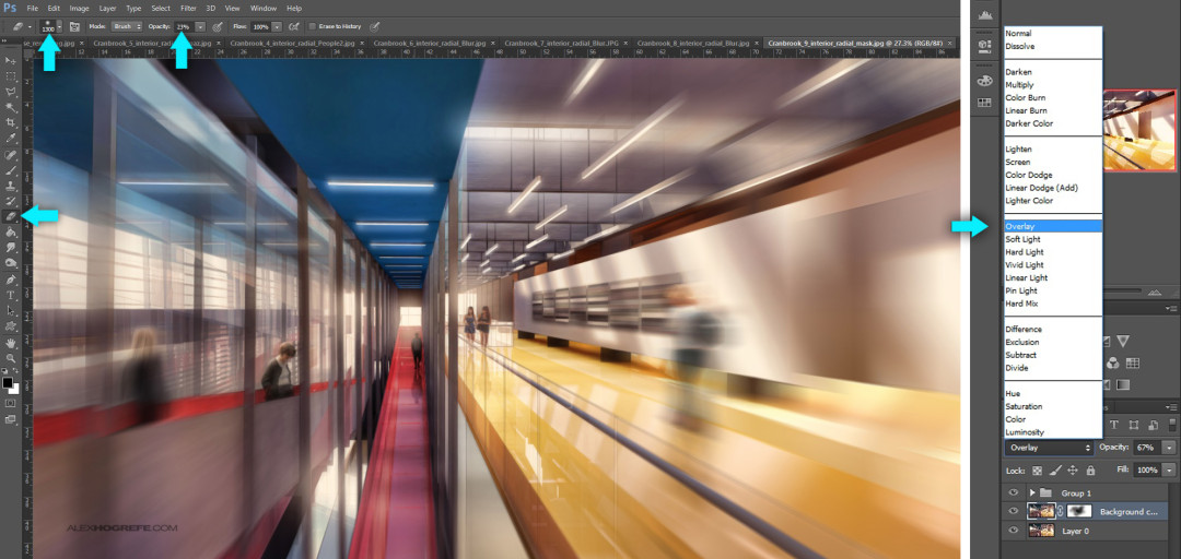Rendering Breakdown: Radial Blur | Visualizing Architecture
