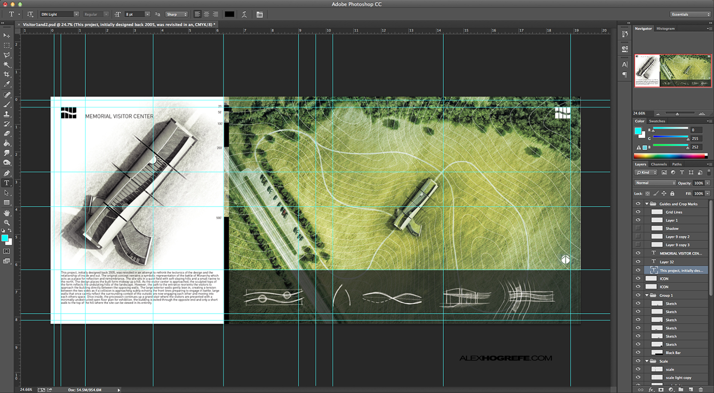 Architectural Portfolio Workflow Visualizing Architecture