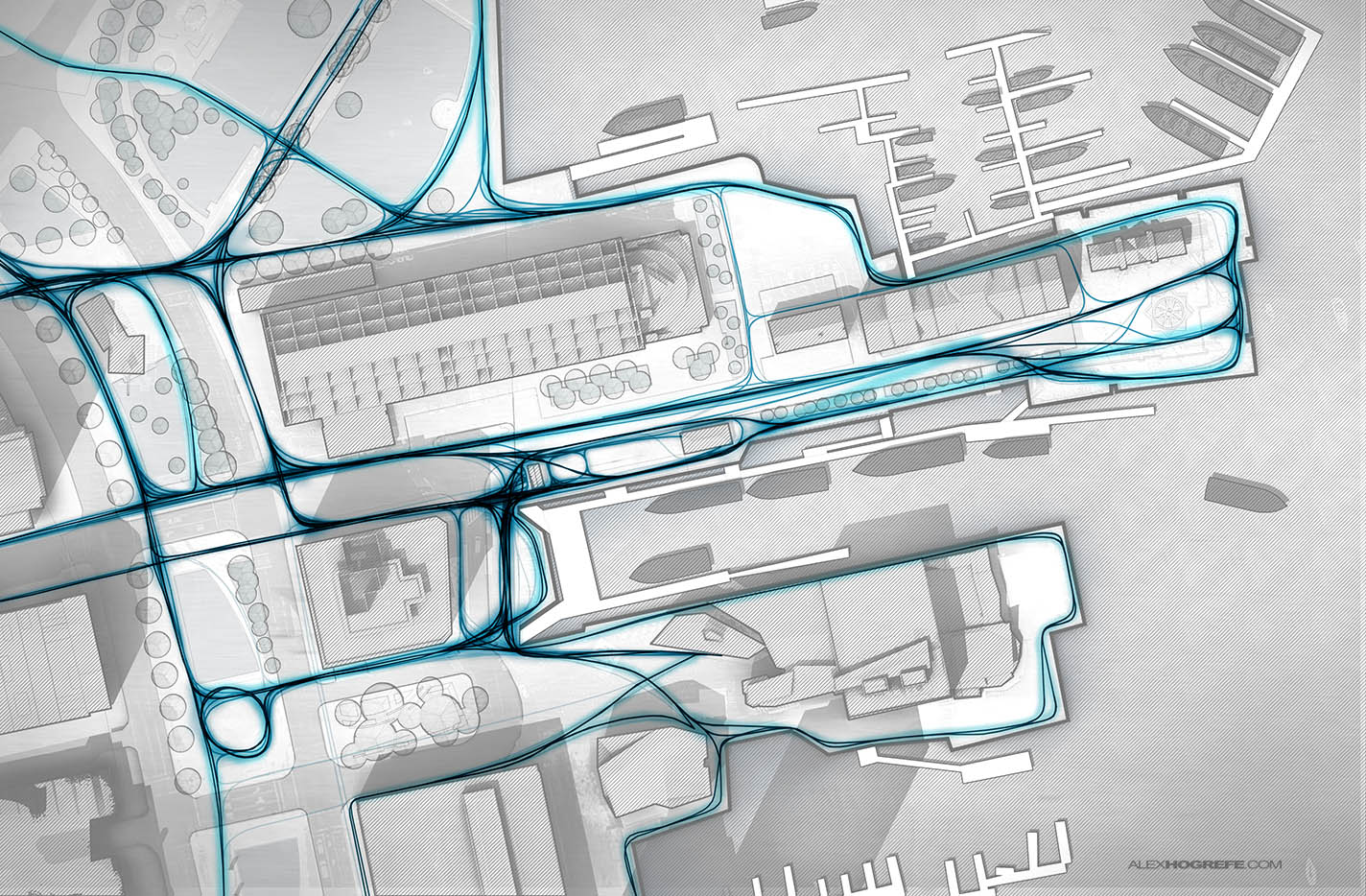 Diagrams: Pedestrian Paths | Visualizing Architecture