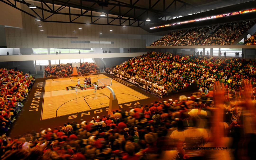 Arena Interior Perspective