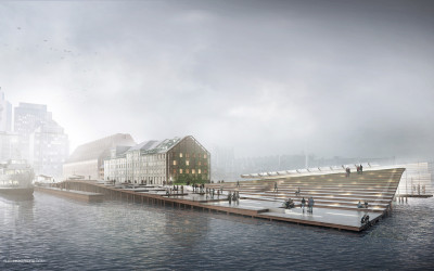 Wharf Design: Foggy Morning Perspective: Part 1