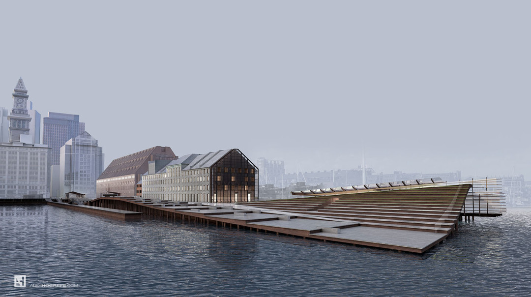 Wharf Design: Foggy Morning Perspective: Part 2 | Visualizing Architecture