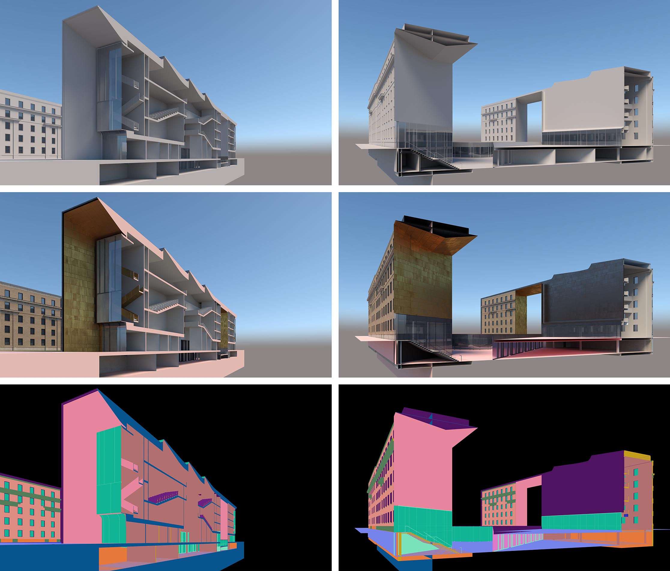 Bagian B&W MIT |  Visualisasi Arsitektur
